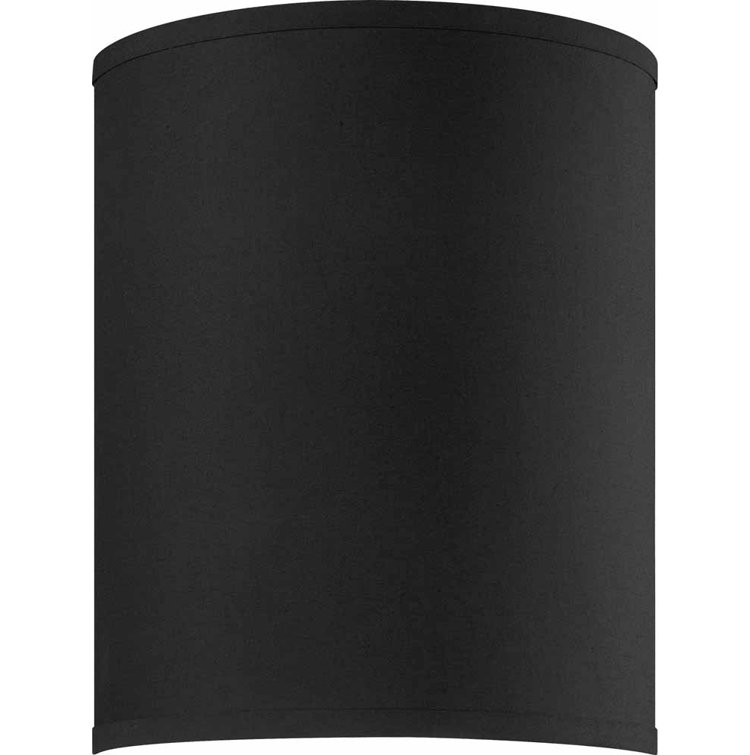 Volume Lighting 12'' H Fabric Drum Wall Sconce Shade ( Screw On ) in